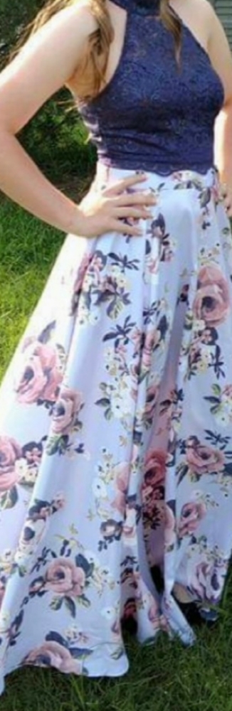 Semi Formal 2-piece top and skirt